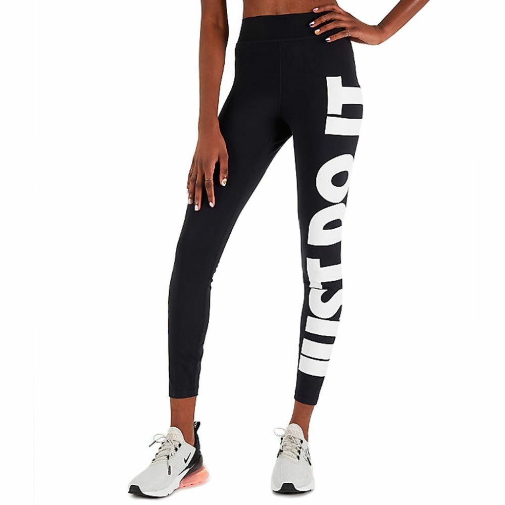 SOLD NIKE Legasee Just Do It Black Leggings Tights - Picture 10 of 10